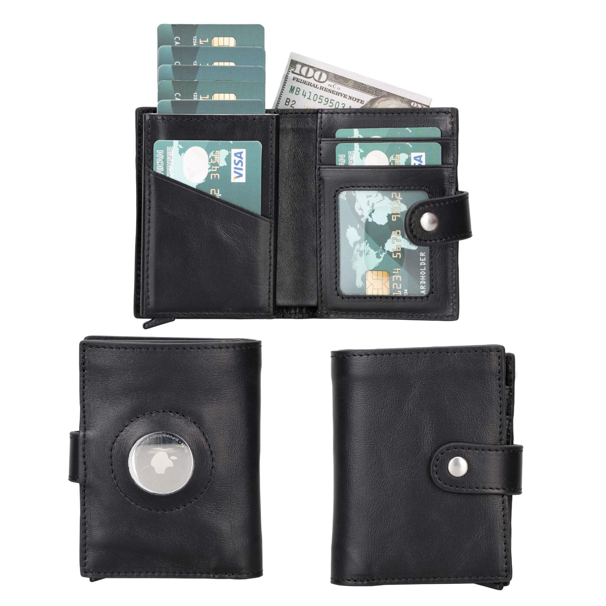 Douglas Leather AirTag Wallet