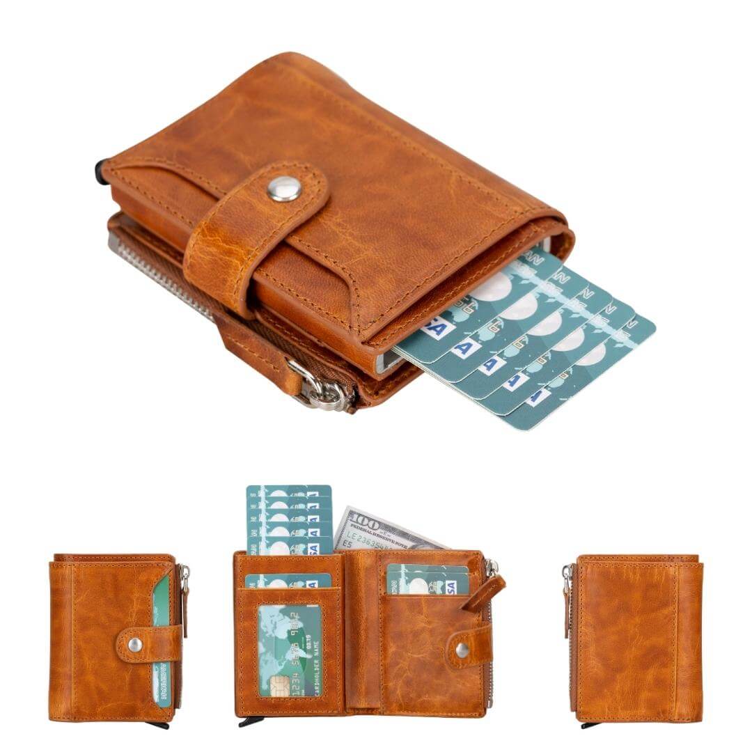 Glenrock Cowhide Pop-Up Wallet