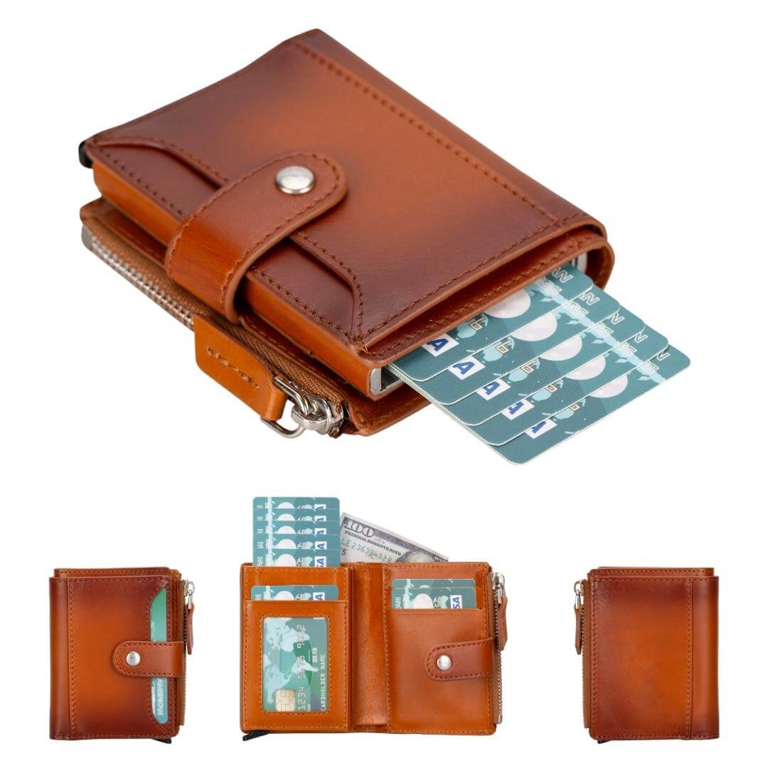 Glenrock Cowhide Pop-Up Wallet