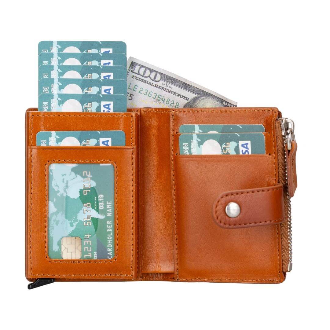 Glenrock Cowhide Pop-Up Wallet
